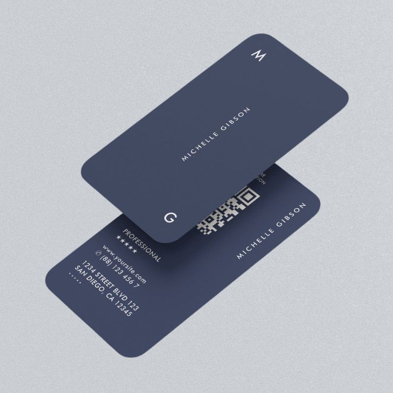 Matte Business Card