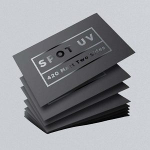 Spot UV Business Card