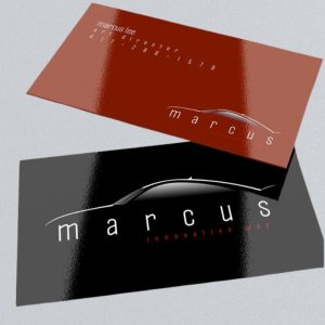 Glossy- Business Card